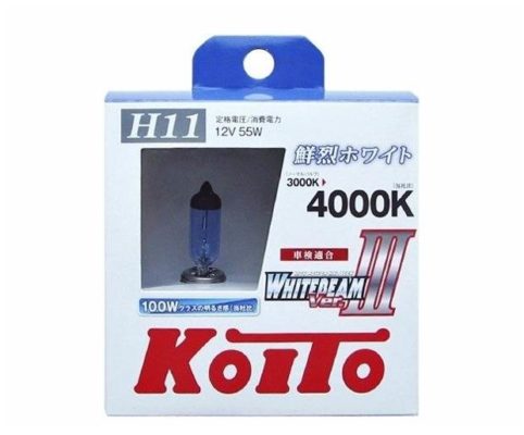 KOITO Whitebeam III P0750W H11 4000K 12V 55W (100W) 2 шт.
