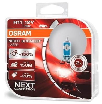 OSRAM Night Breaker Laser 64211NL-HCB H11 12V 55W 2 шт.