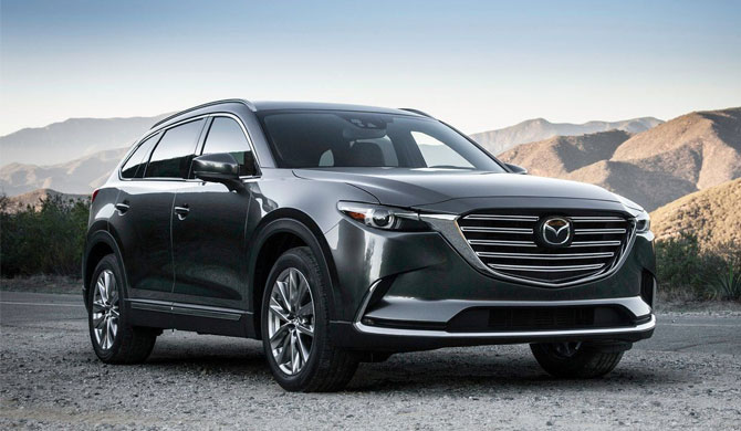 Mazda CX-9 - семейная модель с коробкой автомат и полным приводом 