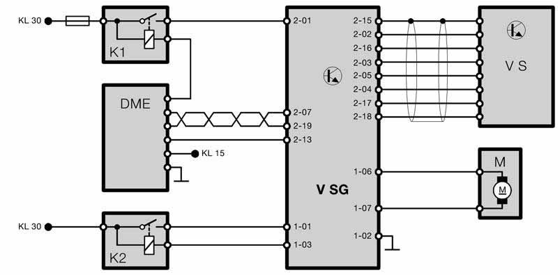 Структурная схема Valvetronic в двигателе N42
