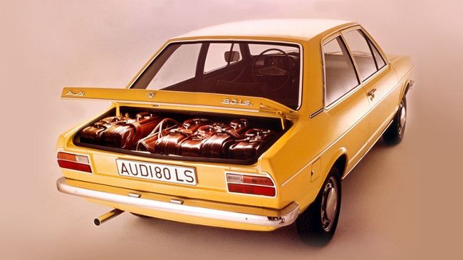 Audi 80 LS 1973 года выпуска