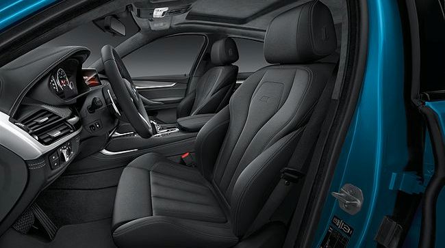 BMW x6m сидения