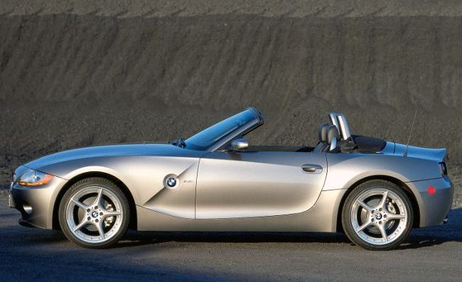 BMW Z4 E85 с открытым верхом