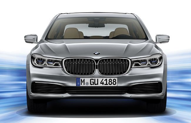 BMW 740Le eDrive G12 - вид спереди