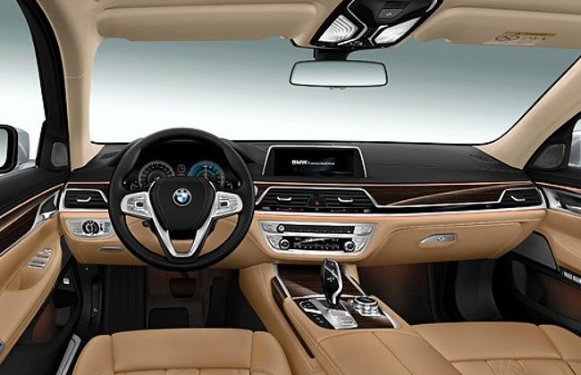 Салон BMW 740Le eDrive G12