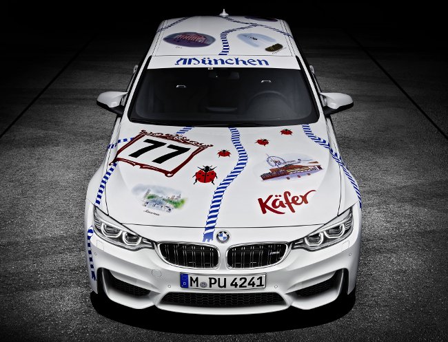 BMW M3 Munchner Wirte F80 - вид спереди