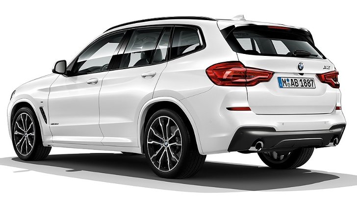 BMW X3 G01 M Sport - сзади