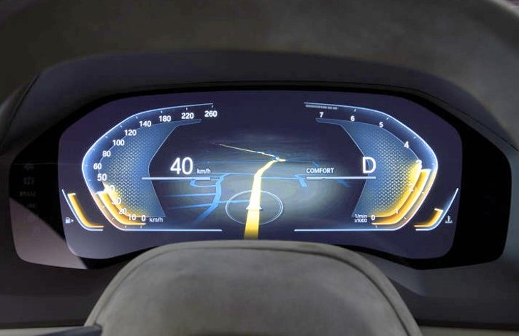 Панель приборов BMW 8 Series Concept