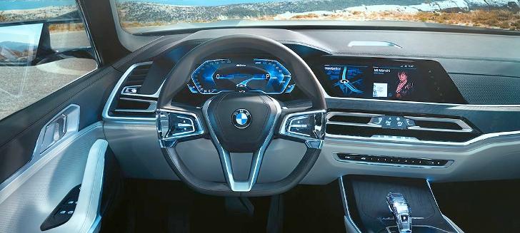 Салон BMW X7 Concept G07
